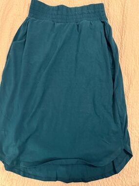 Women’s Teal Zenana pencil skirt - Comfortable Everyday Style